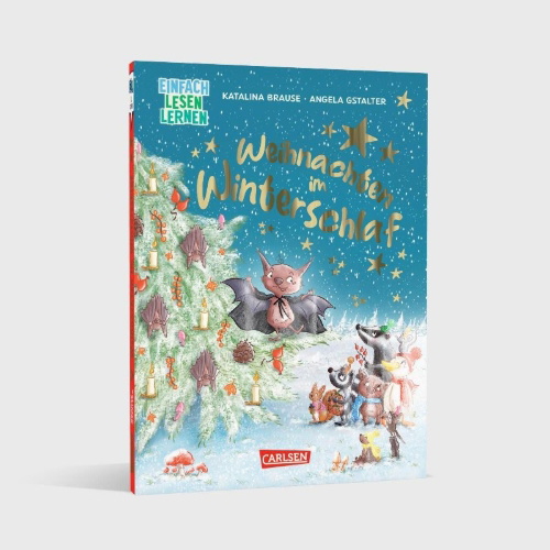 Buchcover und Innenansicht für das Buch: Weihnachten im Winterschlaf