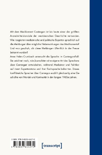Buchcover und Innenansicht für das Buch: Sprechen über Contergan