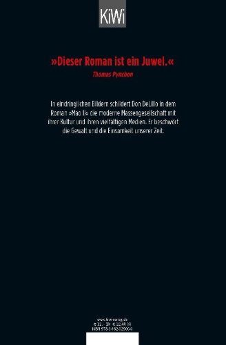 Buchcover und Innenansicht für das Buch: Mao II