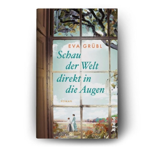 Buchcover und Innenansicht für das Buch: Schau der Welt direkt in die Augen