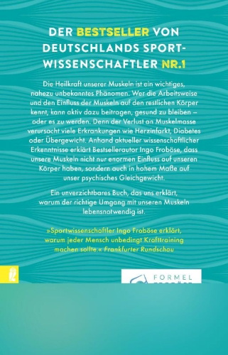 Buchcover und Innenansicht für das Buch: Muskeln - die Gesundmacher
