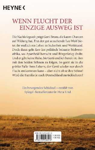 Buchcover und Innenansicht für das Buch: Gefangen in Afrika