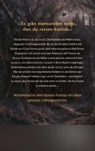 Buchcover und Innenansicht für das Buch: Alchemised