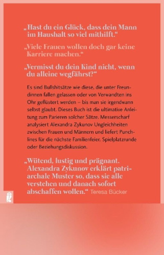 Buchcover und Innenansicht für das Buch: "Wir sind doch alle längst gleichberechtigt!"