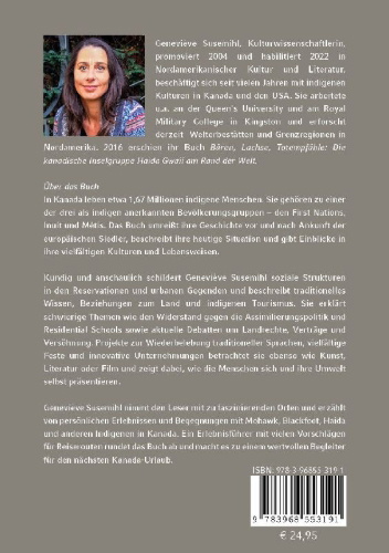 Buchcover und Innenansicht für das Buch: Das indigene Kanada: First Nations, Inuit und Métis