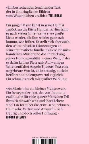 Buchcover und Innenansicht für das Buch: De randen