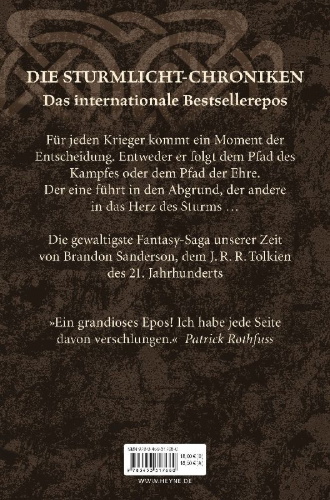 Buchcover und Innenansicht für das Buch: The Way of Kings - The Stormlight Archive, Book 1 (Part 2)