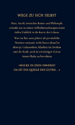 Buchcover und Innenansicht für das Buch: Ta eis heautón