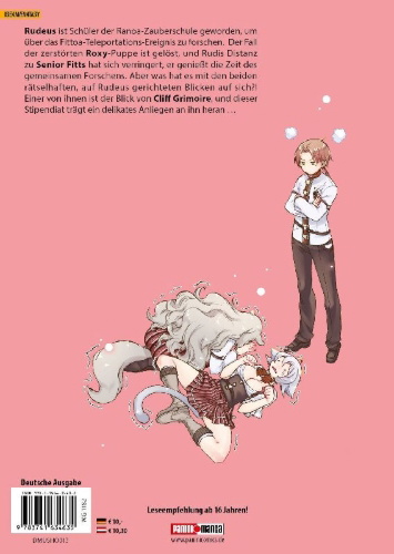 Buchcover und Innenansicht für das Buch: Mushoku Tensei - In dieser Welt mach ich alles anders 13