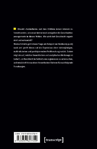 Buchcover und Innenansicht für das Buch: Hardcore & Gender