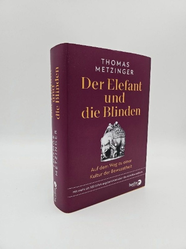 Buchcover und Innenansicht für das Buch: Der Elefant und die Blinden