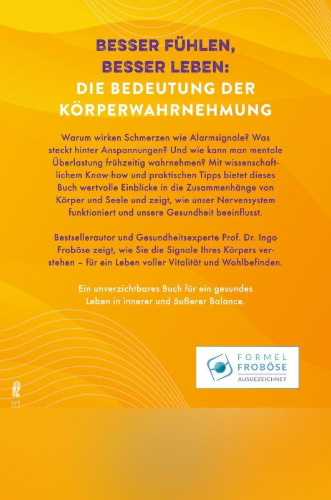 Buchcover und Innenansicht für das Buch: Die Stimme unseres Körpers