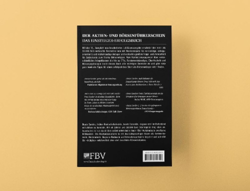 Buchcover und Innenansicht für das Buch: Der Aktien- und Börsenführerschein - Jubiläumsausgabe