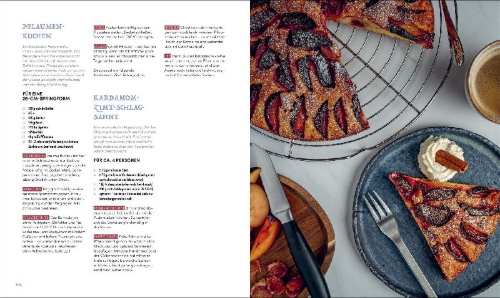 Buchcover und Innenansicht für das Buch: Küstenglut: Das große Buch für den Kamadogrill
