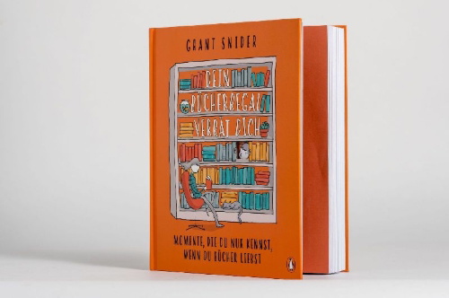 Buchcover und Innenansicht für das Buch: I Will Judge You by Your Bookshelf