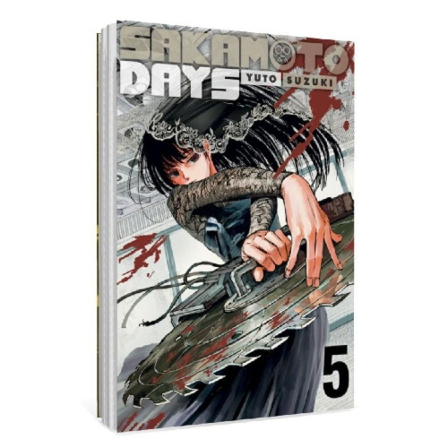 Buchcover und Innenansicht für das Buch: Sakamoto Days