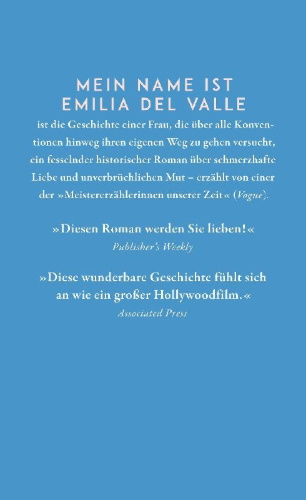Buchcover und Innenansicht für das Buch: Mi nombre es Emilia del Valle