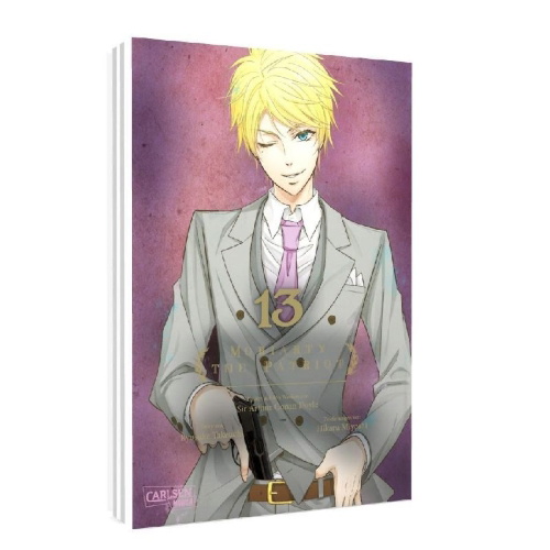 Buchcover und Innenansicht für das Buch: Yuukoku no Moriarty