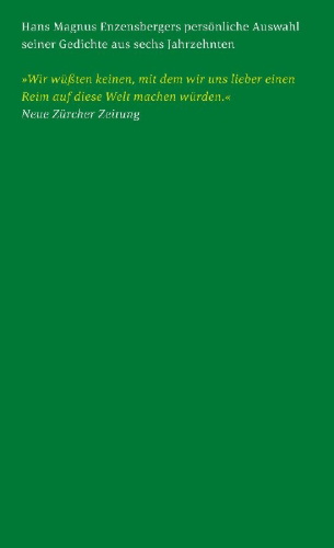 Buchcover und Innenansicht für das Buch: Gedichte 1950-2010