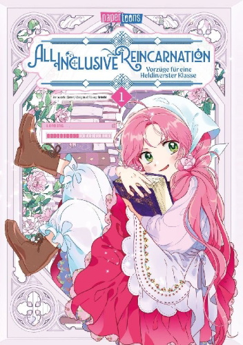 Buchcover und Innenansicht für das Buch: All Inclusive Reincarnation - Vorzüge für eine Heldin erster Klasse 01