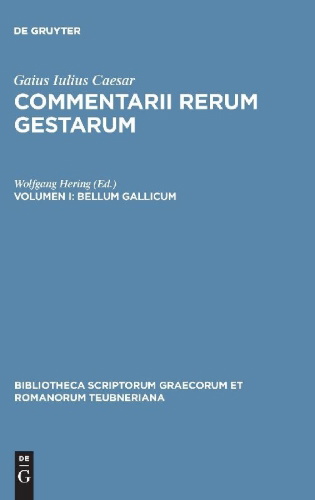 Buchcover und Innenansicht für das Buch: Bellum Gallicum