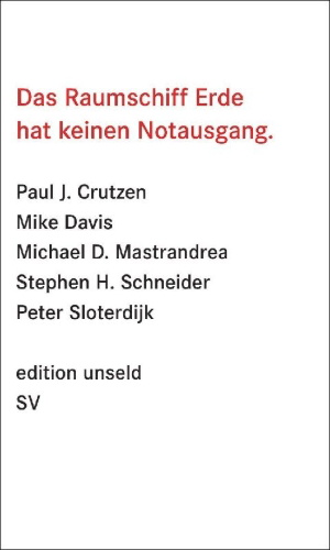 Buchcover und Innenansicht für das Buch: Das Raumschiff Erde hat keinen Notausgang