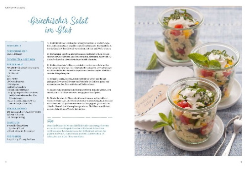 Buchcover und Innenansicht für das Buch: Sommerküche