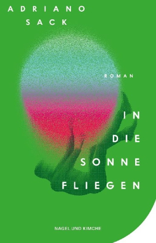Buchcover und Innenansicht für das Buch: In die Sonne fliegen