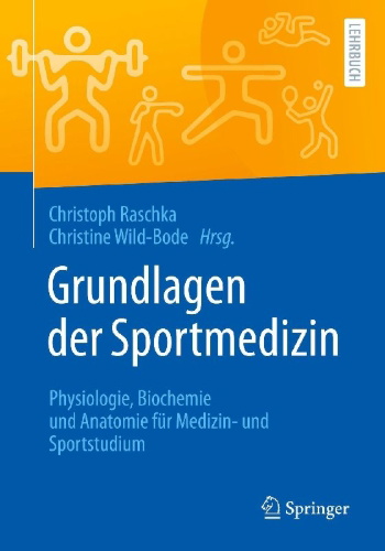 Buchcover und Innenansicht für das Buch: Grundlagen der Sportmedizin
