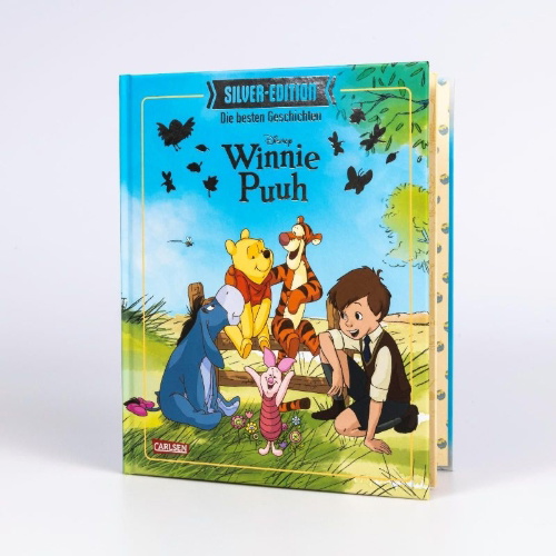 Buchcover und Innenansicht für das Buch: Disney Silver-Edition: Das große Buch mit den besten Geschichten - Winnie Puuh
