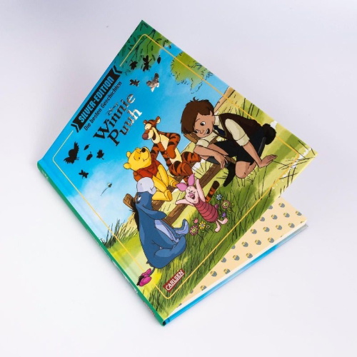 Buchcover und Innenansicht für das Buch: Disney Silver-Edition: Das große Buch mit den besten Geschichten - Winnie Puuh