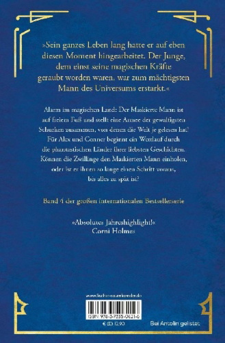 Buchcover und Innenansicht für das Buch: The Land of Stories. Beyond the Kingdoms