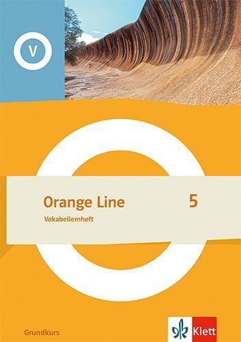 Buchcover und Innenansicht für das Buch: Orange Line 5 Grundkurs. Vokabellernheft Klasse 9
