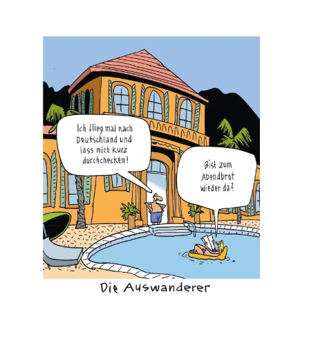 Buchcover und Innenansicht für das Buch: Je älter man wird, desto komischer werden die anderen