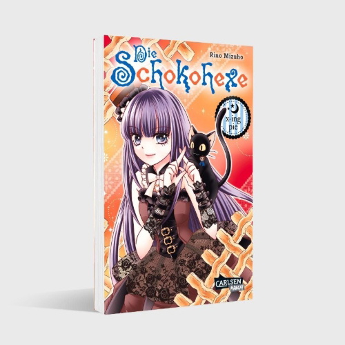 Buchcover und Innenansicht für das Buch: Chocolat no Maho - x¿ing pie