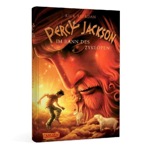 Buchcover und Innenansicht für das Buch: Percy Jackson and the Olympians - The Sea of Monsters