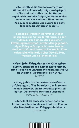 Buchcover und Innenansicht für das Buch: Die Nulllinie
