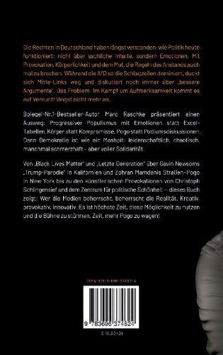 Buchcover und Innenansicht für das Buch: Mehr Pogo wagen