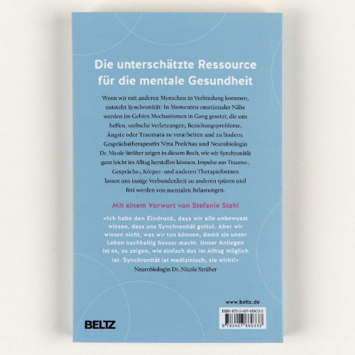 Buchcover und Innenansicht für das Buch: Wie Synchronität die Seele heilt