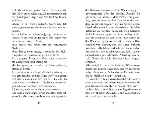 Buchcover und Innenansicht für das Buch: Bug Muldoon