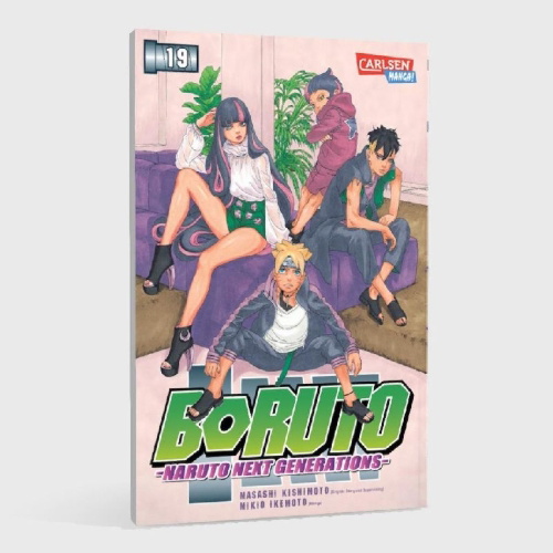 Buchcover und Innenansicht für das Buch: Boruto: Naruto next Generations