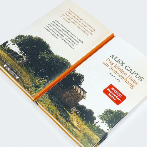Buchcover und Innenansicht für das Buch: Das kleine Haus am Sonnenhang
