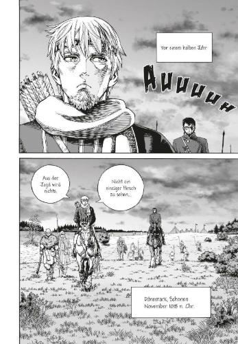 Buchcover und Innenansicht für das Buch: Vinland Saga