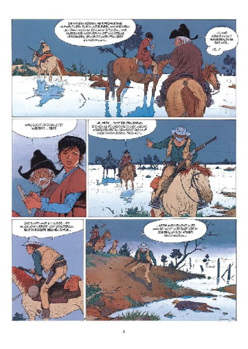Buchcover und Innenansicht für das Buch: Comanche Gesamtausgabe. Band 4 (10-12)