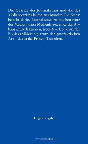 Buchcover und Innenansicht für das Buch: Das Prinzip Trotzdem