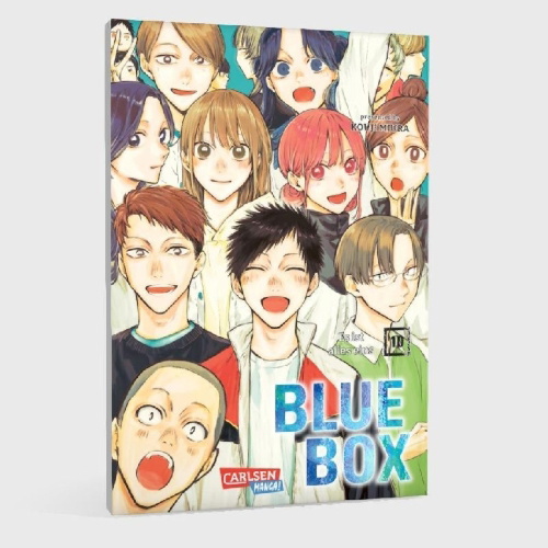 Buchcover und Innenansicht für das Buch: Ao no Hako