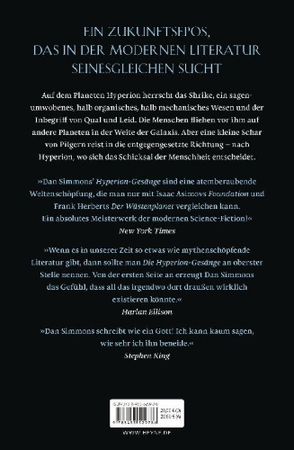 Buchcover und Innenansicht für das Buch: Hyperion / The Fall of Hyperion