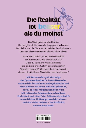 Buchcover und Innenansicht für das Buch: Warum alles gut wird