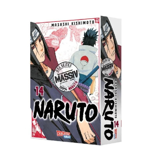 Buchcover und Innenansicht für das Buch: NARUTO Massiv 14