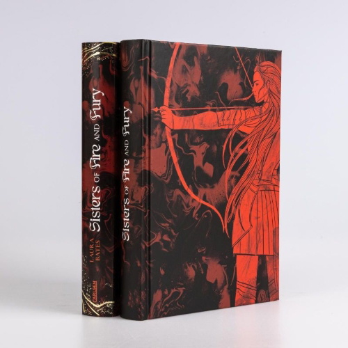 Buchcover und Innenansicht für das Buch: Sisters of Fire and Fury